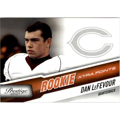 2010 Prestige Xtra Points Orange #226 Dan LeFevour