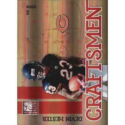 2011 Donruss Elite Craftsmen Red #10 Devin Hester