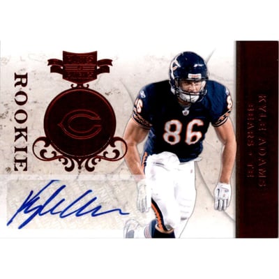 2011 Panini Plates and Patches #147 Kyle Adams AU/199 RC