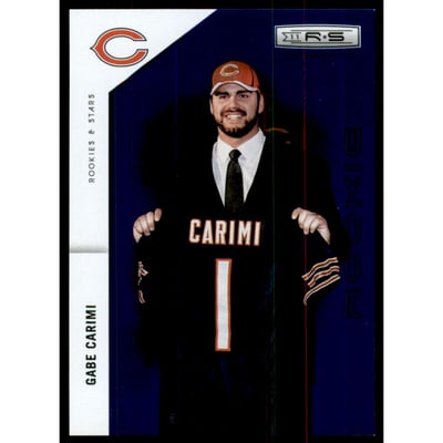 2011 Rookies and Stars Longevity Sapphire #190 Gabe Carimi