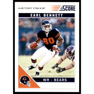 2011 Score Artist's Proof #50 Earl Bennett