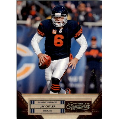 2011 Timeless Treasures Gold #42 Jay Cutler