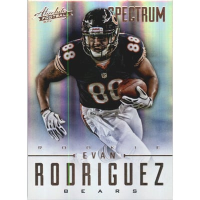 2012 Absolute Spectrum Silver #133 Evan Rodriguez