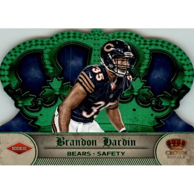 2012 Crown Royale Gold Holofoil #159 Brandon Hardin
