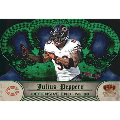 2012 Crown Royale Green #75 Julius Peppers
