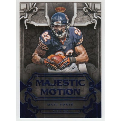 2012 Crown Royale Majestic Motion Blue #16 Matt Forte