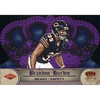 2012 Crown Royale Purple #159 Brandon Hardin