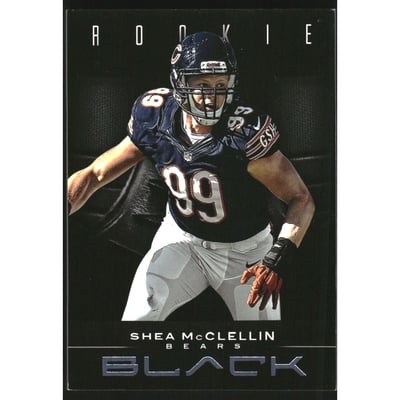 2012 Panini Black Platinum #185 Shea McClellin