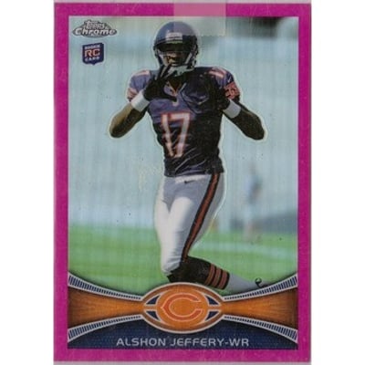 2012 Topps Chrome Pink Refractors #62 Alshon Jeffery