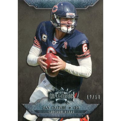 2012 Topps Triple Threads Onyx #29 Jay Cutler