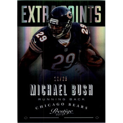 2013 Prestige Extra Points Green #36 Michael Bush