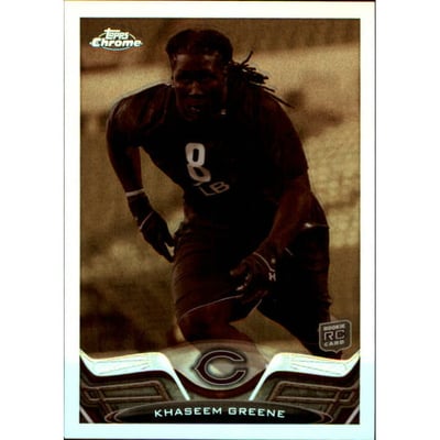 2013 Topps Chrome Sepia Refractors #112 Khaseem Greene