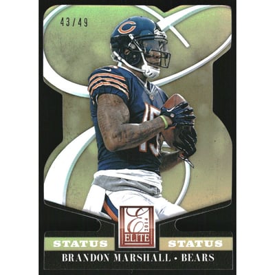 2014 Elite Status Gold #17 Brandon Marshall