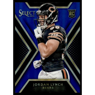 2014 Select Prizm Blue #134 Jordan Lynch