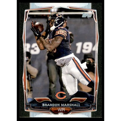 2014 Topps Black #83 Brandon Marshall
