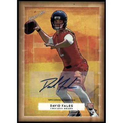 2014 Topps Turkey Red Autographs #93 David Fales