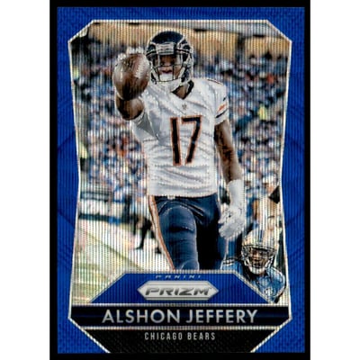 2015 Panini Prizm Prizms Light Blue Wave #176 Alshon Jeffery