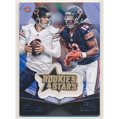 2015 Rookies and Stars Embroidered Patches #18 Jay Cutler/Kevin White