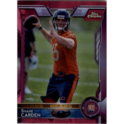 2015 Topps Chrome Mini Pink Refractors #171 Shane Carden
