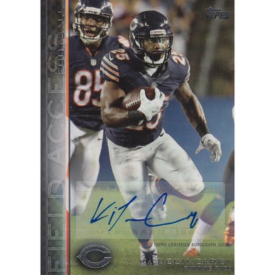 2015 Topps Field Access Autographs #160 Ka'Deem Carey