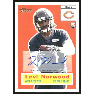 2015 Topps Heritage Autographs #42 Levi Norwood