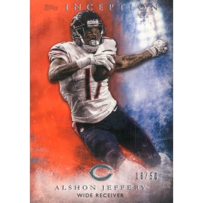 2015 Topps Inception Orange #96 Alshon Jeffery