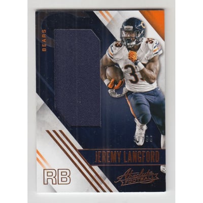 2016 Absolute Jerseys #6 Jeremy Langford/99