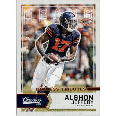 2016 Classics Timeless Tributes Bronze #44 Alshon Jeffery