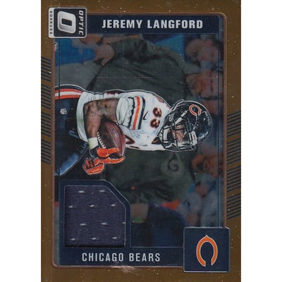 2016 Donruss Optic Threads Bronze #13 Jeremy Langford