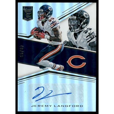 2016 Elite Signatures #ESJL2 Jeremy Langford/99
