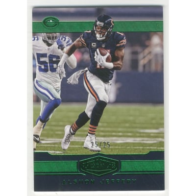 2016 Panini Plates and Patches Green #19 Alshon Jeffery
