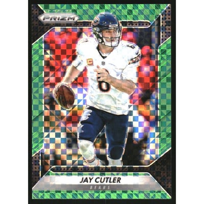 2016 Panini Prizm Prizms Green Power #167 Jay Cutler