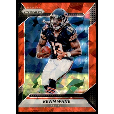 2016 Panini Prizm Prizms Red Crystals #187 Kevin White