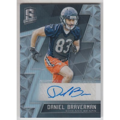 2016 Panini Spectra #225 Daniel Braverman AU RC