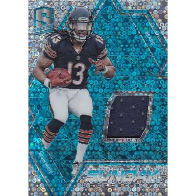 2016 Panini Spectra Sunday Spectacle Jerseys Neon Blue #27 Kevin White/99