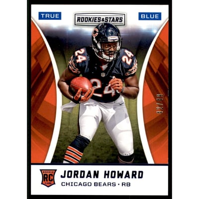 2016 Rookies and Stars True Blue #160 Jordan Howard 1S