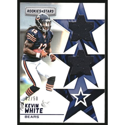 2016 Rookies and Stars Two Star Materials #9 Kevin White