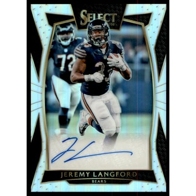 2016 Select Signatures Prizm #SJL Jeremy Langford/35