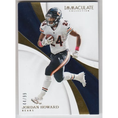 2017 Immaculate Collection #16 Jordan Howard