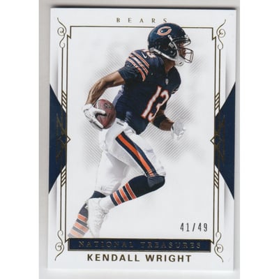 2017 Panini National Treasures Gold #64 Kendall Wright