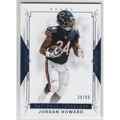 2017 Panini National Treasures #57 Jordan Howard