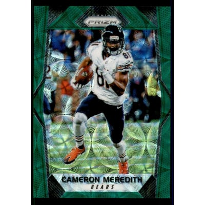 2017 Panini Prizm Prizms Green Scope #50 Cameron Meredith