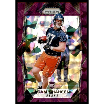 2017 Panini Prizm Prizms Purple Crystals #251 Adam Shaheen