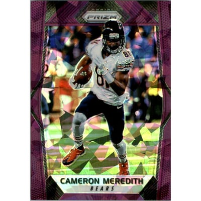 2017 Panini Prizm Prizms Purple Crystals #50 Cameron Meredith