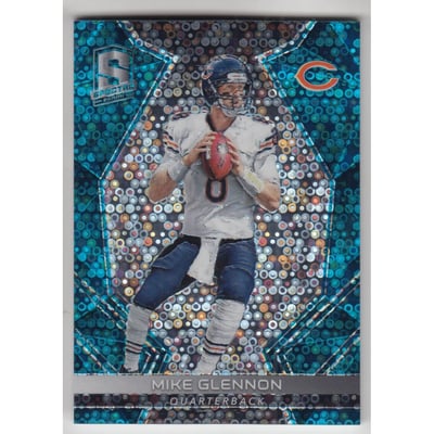 2017 Panini Spectra Neon Blue #32 Mike Glennon