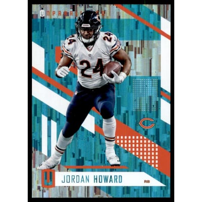 2017 Panini Unparalleled Teal #140 Jordan Howard