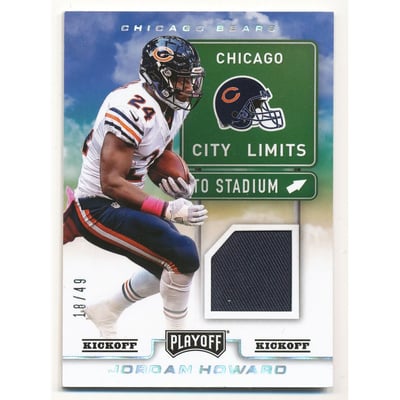 2017 Playoff City Limits Jerseys Kickoff #4 Jordan Howard