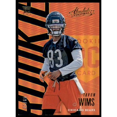 2018 Absolute Spectrum Orange #115 Javon Wims