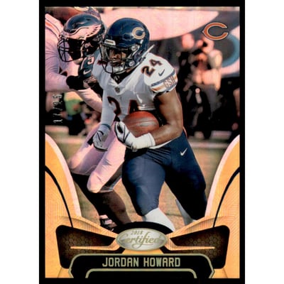 2018 Certified Mirror Gold #6 Jordan Howard