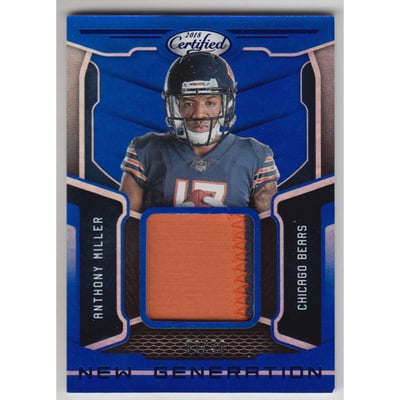 2018 Certified New Generation Jerseys Mirror Blue #11 Anthony Miller